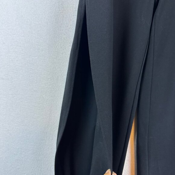 Alice + Olivia Miami Side Slit Joggers Harem Women Small Black Grunge Goth Pants - Picture 3 of 12